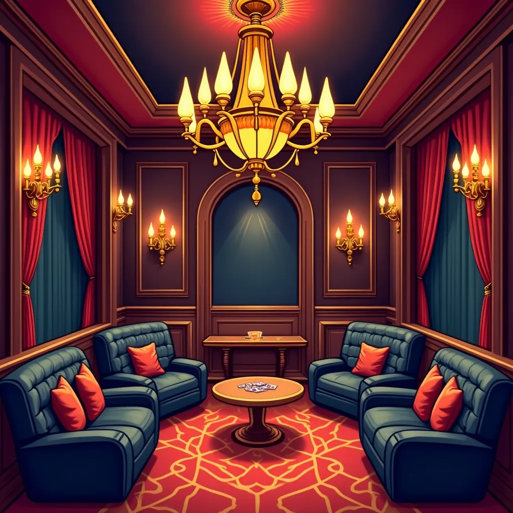 slottica Gold VIP lounge illustration